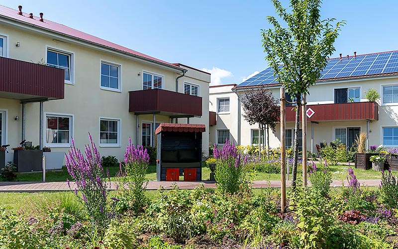 Wohnanlage für Betreutes Wohnen mit 56 Wohnungen